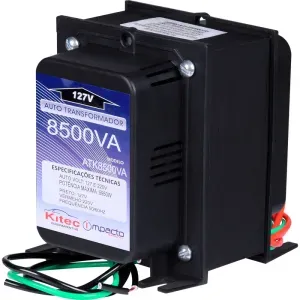 Autotransformador 8500 VA Tripolar ATK8500VAT Kitec – Bivolt
