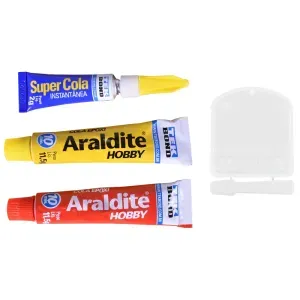 Adesivo Hobby Araldite 23G Com Super Cola 2G Tekbond