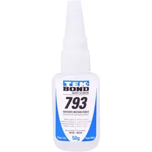 Adesivo Instantâneo 793 Tradicional 50gr Tekbond