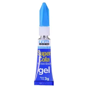 Adesivo Instantâneo Super Cola Gel 3G Tekbond