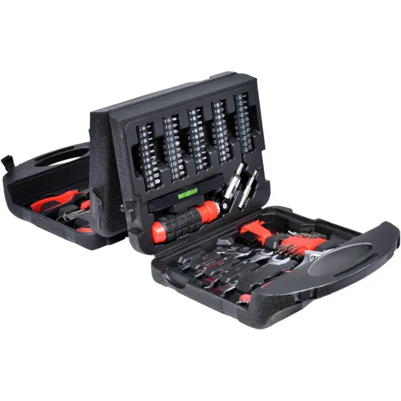 Kit-de-Ferramentas-em-Aco-Carbono-com-117-Pecas-Bumafer