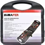 Kit-de-Ferramentas-em-Aco-Carbono-com-117-Pecas-Bumafer