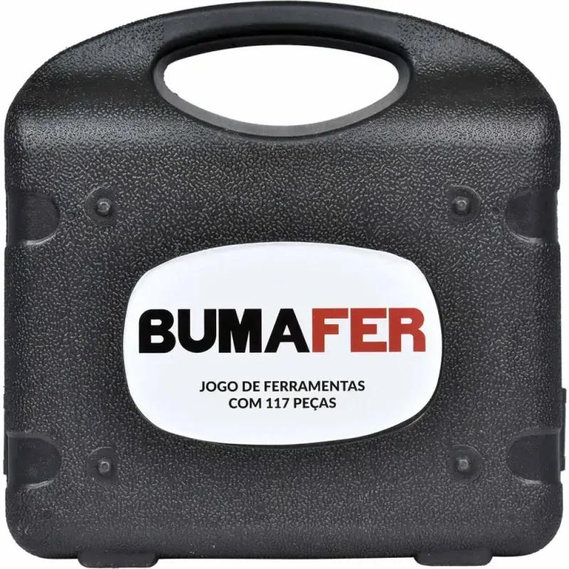 Kit-de-Ferramentas-em-Aco-Carbono-com-117-Pecas-Bumafer