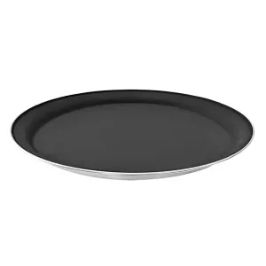 Bandeja Redonda Antiderrapante em Aço Inox Tramontina