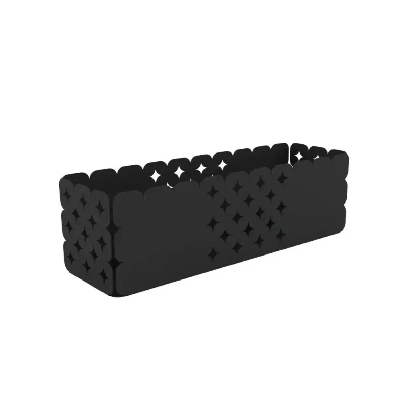 Organizador-Tramontina-Preto-Retangular-em-Aco-Inox-Desenhos-Vazados-25-x-7-cm-Tramontina-61809253