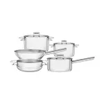 Jogo-de-Panelas-Tramontina-em-Aco-Inox-Fundo-Triplo-com-Tampa-Plana-5-Pecas-Tramontina-65400010