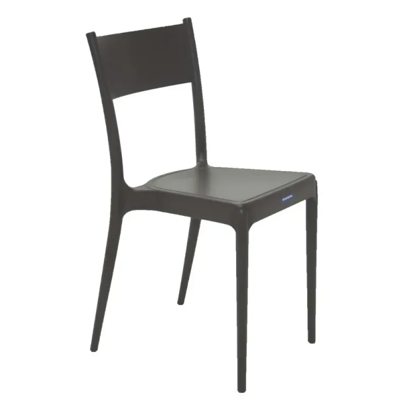 Cadeira-Tramontina-Diana-Satinada-Marrom-sem-Braco-em-Polipropileno-e-Fibra-de-Vidro-Tramontina-92030109
