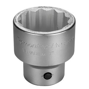 Soquete estriado em aço cromo vanádio 1.7/8" - Encaixe 1" Tramontina 44912007