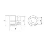 Soquete-de-impacto-sextavado-em-aco-cromo-molibdenio-28-mm---Encaixe-1-2--Tramontina-44880128