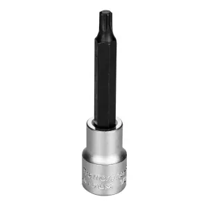 Soquete Longo em Aço Cromo Vanádio Ponta Trafix T40 - Encaixe 1/2" Tramontina 44864140