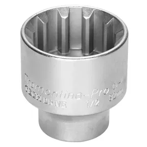 Soquete Techdrive em Aço Cromo Vanádio 9 mm - Encaixe 1/2" Tramontina 44850109