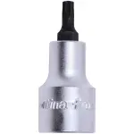 Soquete em Aço Cromo Vanádio Ponta Trafix T20 - Encaixe 1/2" Tramontina 44844120