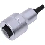 Soquete em Aço Cromo Vanádio Ponta Trafix T20 - Encaixe 1/2" Tramontina 44844120