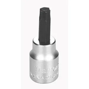 Soquete em Aço Cromo Vanádio Ponta Trafix T40 - Encaixe 3/8" Tramontina 44813140