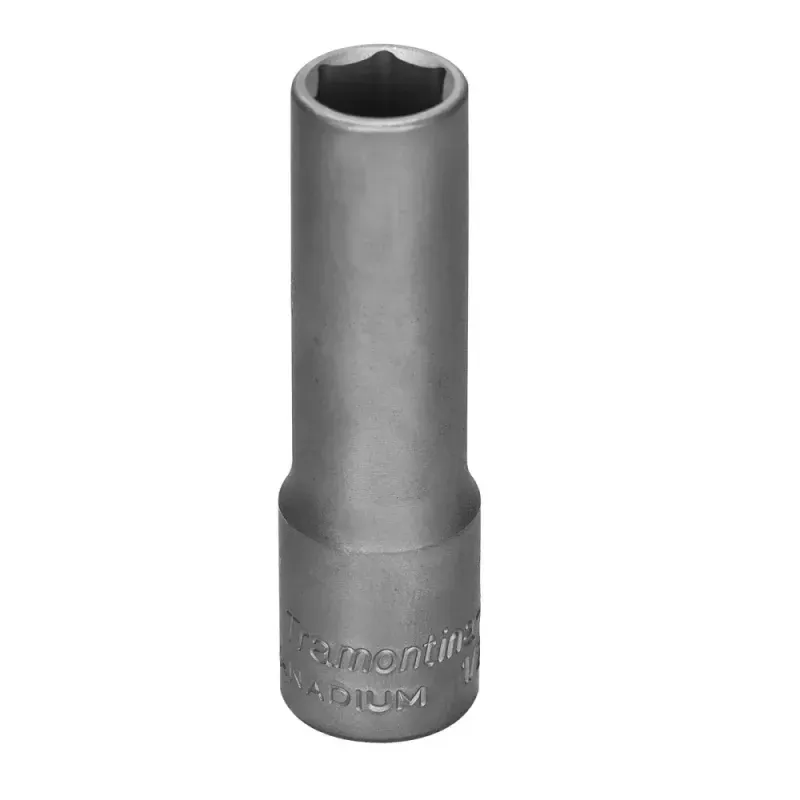 Soquete-Sextavado-Longo-em-Aco-Cromo-Vanadio-10-mm---Encaixe-1-2--Tramontina-44802110