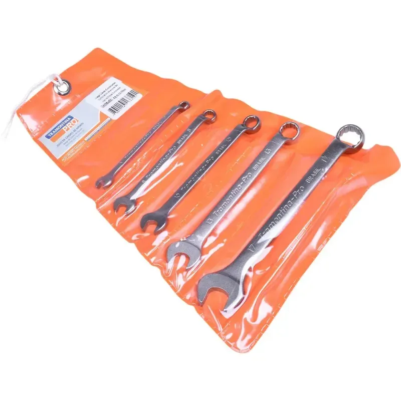 Jogo de chaves combinadas 5 peças Tramontina 44660205