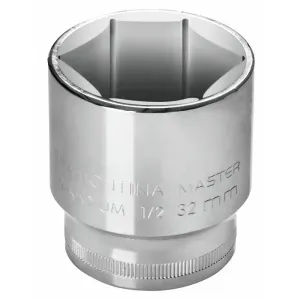 Soquete sextavado em aço cromo vanádio 12 mm - Encaixe 1/2" Tramontina 43603112