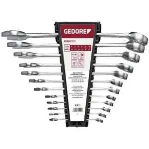 Jogo de Chaves Combinadas 6 a 22mm com 12 Peças Gedore Red