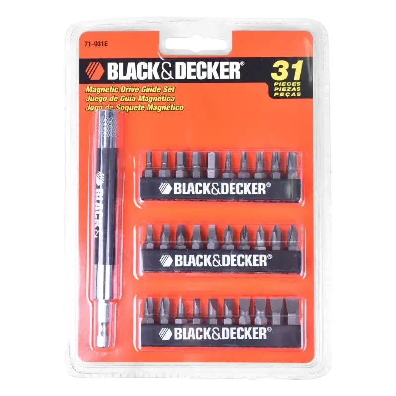 Jogo-de-Ponta-Bits-Parafusar-31-Pecas-71-931E-Black-Decker