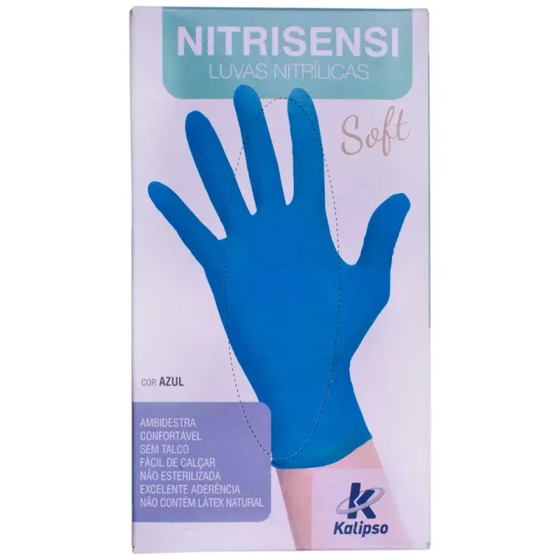 Luva-Nitrisensi-Soft-Tamanho-P-Azul-Kalipso---100-Pecas
