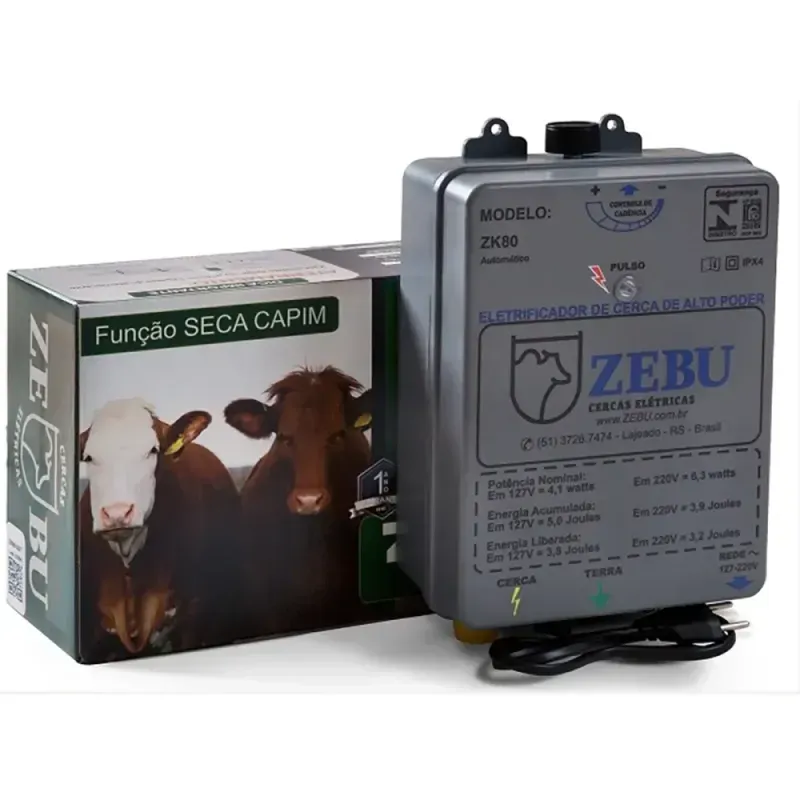 Eletrificador-de-Cerca-ZK80-Automatico-Bivolt-Zebu