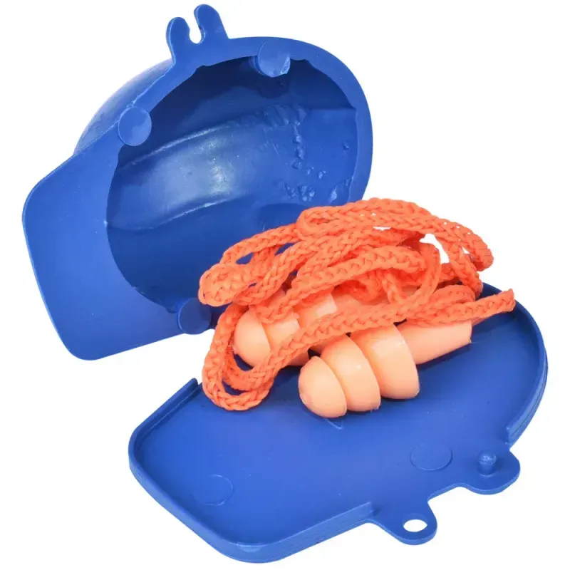 Protetor-Auricular-Kal-Plug-Silicone-Cordao-de-Algodao-Kalipso
