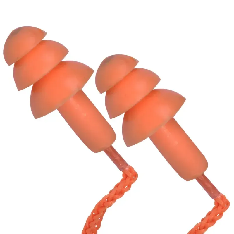 Protetor-Auricular-Kal-Plug-Silicone-Cordao-de-Algodao-Kalipso