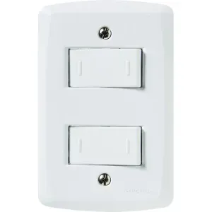 Interruptor Duplo Paralelo Lux2 4x2 10A 250V Tramontina