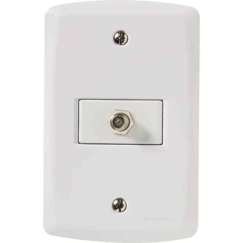 Tomada-Tv-Coaxial-Branca-Lux2-Tramontina