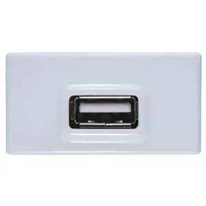 Módulo para Tomada USB Bivolt 1,5A Branco Tramontina