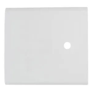 Placa com 1 Furo 4x4 9,5 mm Liz Bege Tramontina