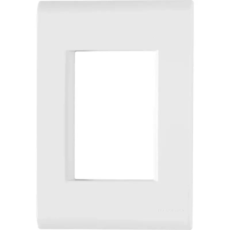 Placa-3-Postos-4x2-Liz-Branca-Tramontina-