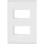 Placa-2-Postos-Afastados-4x2-Liz-Branca-Tramontina-