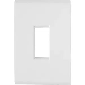 Placa 1 Posto Vertical 4x2 Liz Branca Tramontina