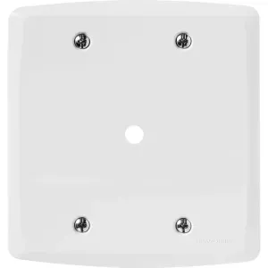 Placa com 1 Furo 9,5 mm 4x4 Lux² Branca Tramontina