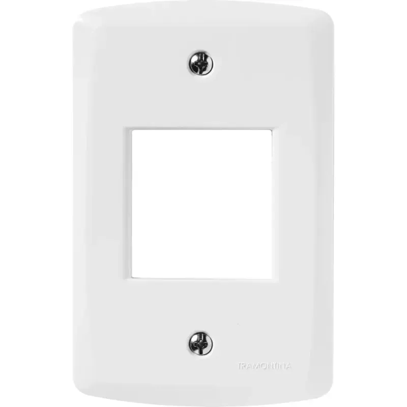 Placa-2-Postos-Juntos-4x2-Lux²-Branca-Tramontina-
