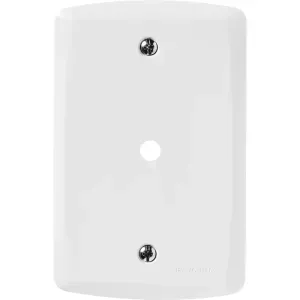 Placa com 1 Furo 9 mm 4x2 Lux² Branca Tramontina