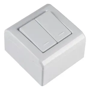 Caixa de Sobrepor 2 Interruptores 10 A 250 V Tramontina