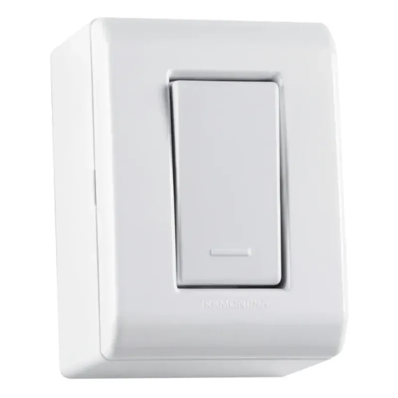 Caixa-de-Sobrepor-1-Interruptor-10-A-250-V-Branca-Tramontina