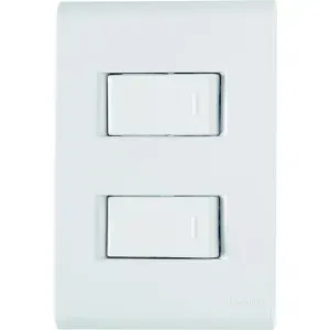 Conjunto 4x2 2 Interruptores Paralelos Branco Tramontina