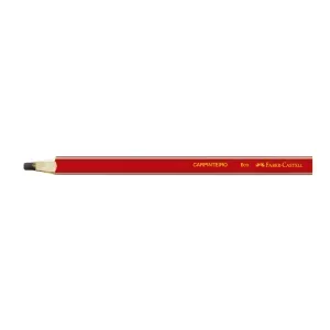 Ecolápis Grafite para Carpinteiro Vermelho Faber-Castell
