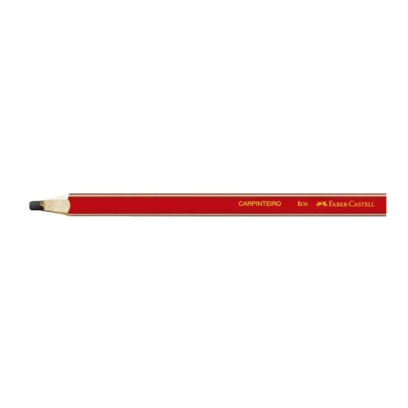Ecolapis-Grafite-para-Carpinteiro-Vermelho-Faber-Castell