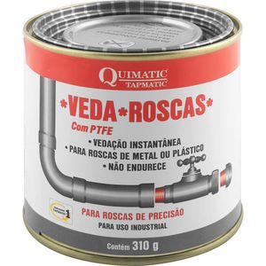 Veda Roscas Liq. Com Ptfe 310g Quimatic Tapmatic