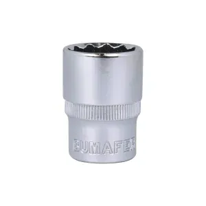 Soquete Estriado 21 mm Encaixe 1/2" Bumafer