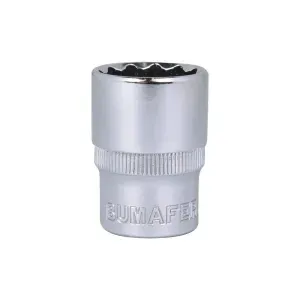 Soquete Estriado 22 mm Encaixe 1/2" Bumafer