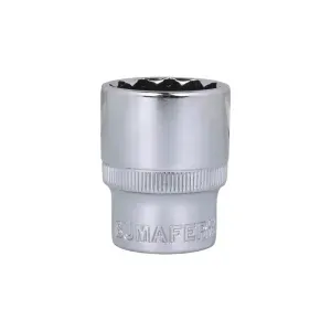 Soquete Estriado 27 mm Encaixe 1/2" Bumafer