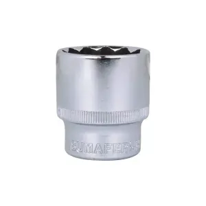 Soquete Estriado 30 mm Encaixe 1/2" Bumafer