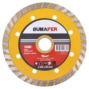 Disco Diamantado Turbo 110mmX20mm Bumafer