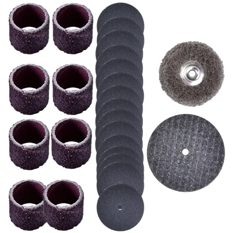 Kit-Para-Mini-Retifica-31-Pecas-Para-Lixar-e-Afiar-Dremel