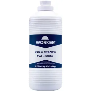 Cola Branca Pva Extra 4kg Worker
